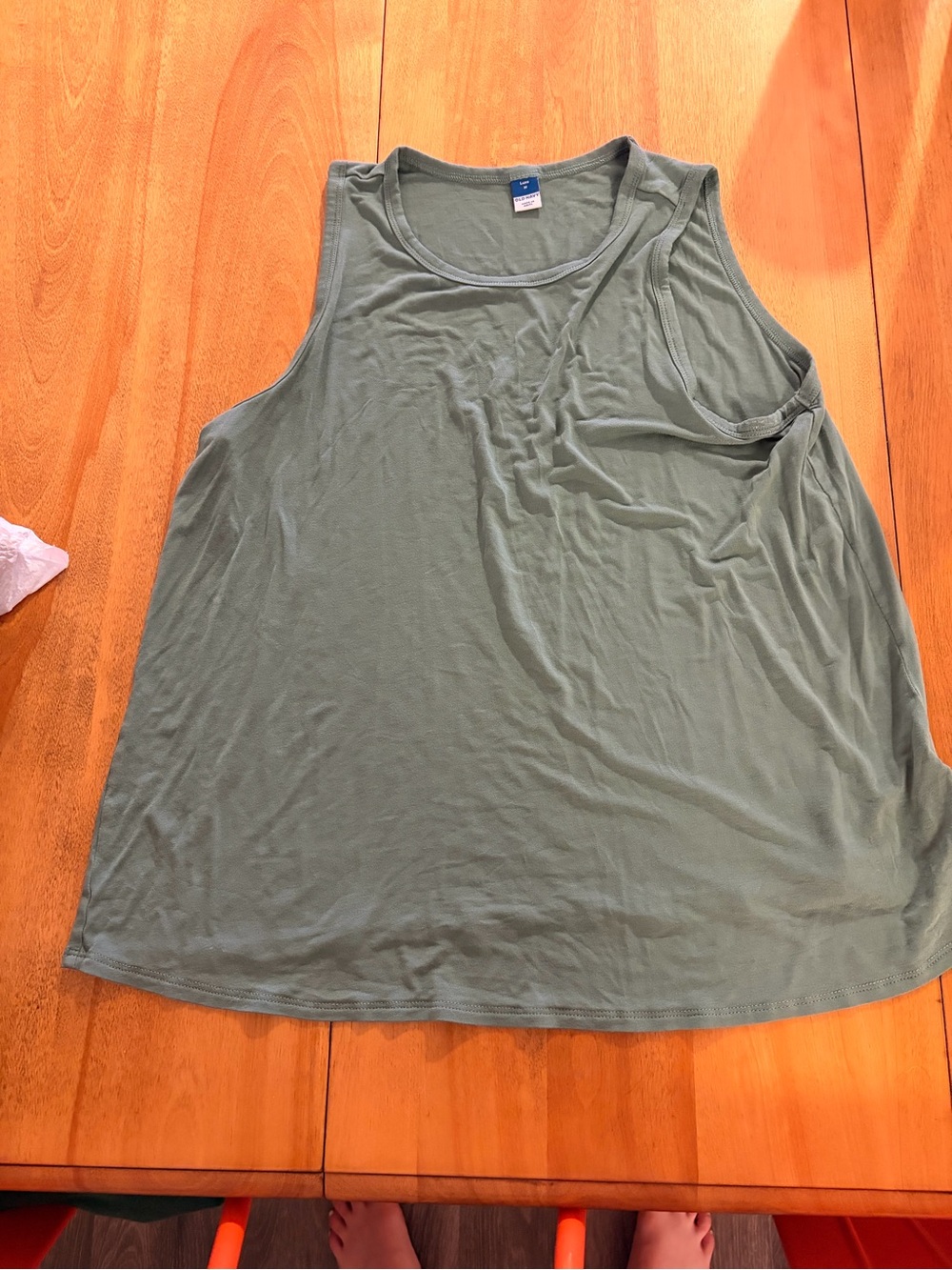 Old Navy Olive Green Relaxed Tank Top